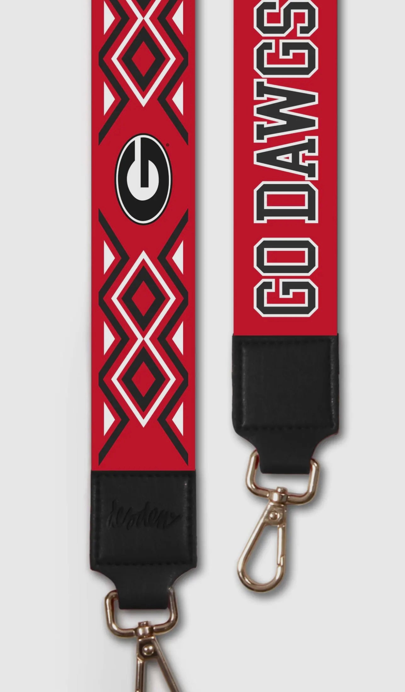 Georgia Game Day Guitar Strap