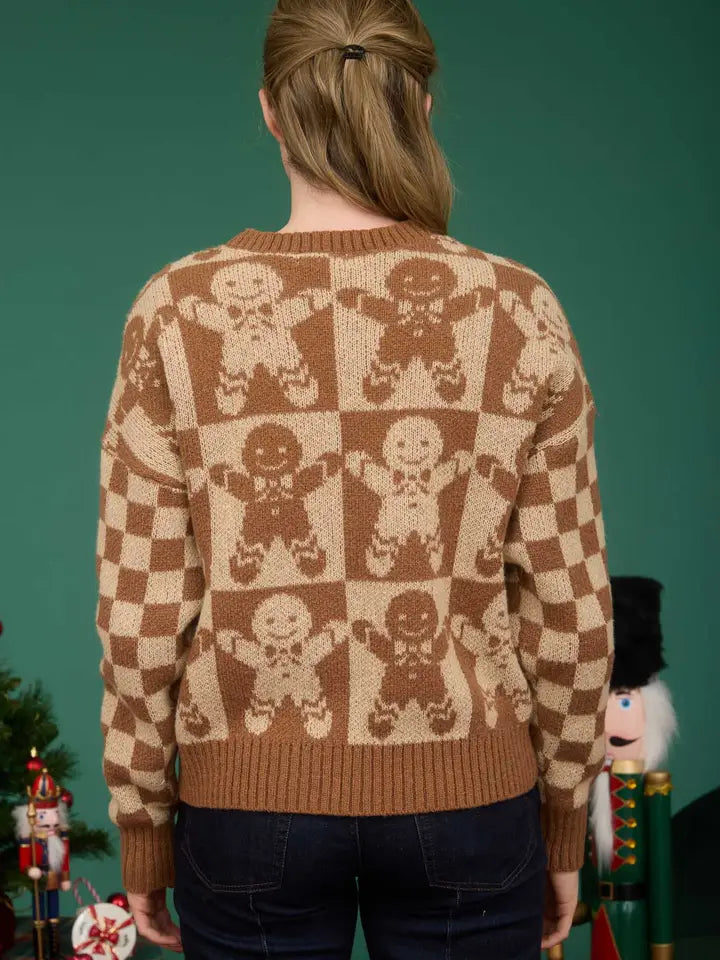 Gingerbread sweater