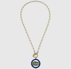Florida Gators T-Bar Necklace