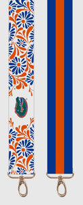 Gators Floral Game Day Guitar Strap
