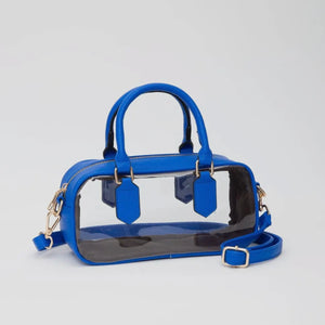 Clear Handle Game Day Purse