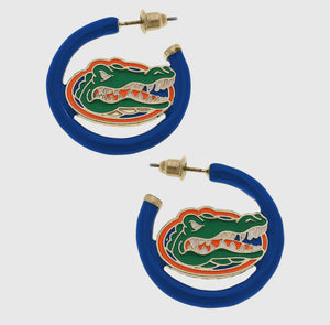Florida Gators Hoop Earrings