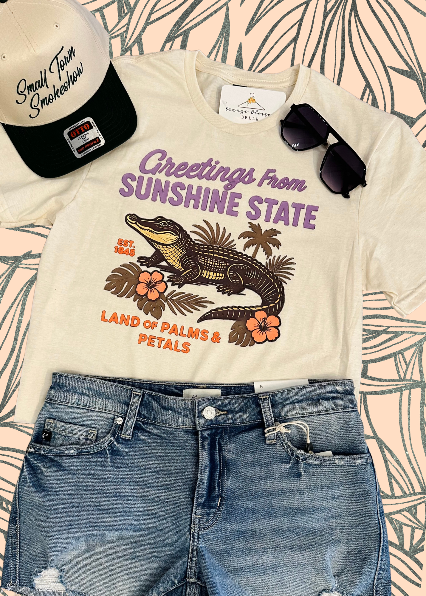 Greetings from Florida Crop Tee