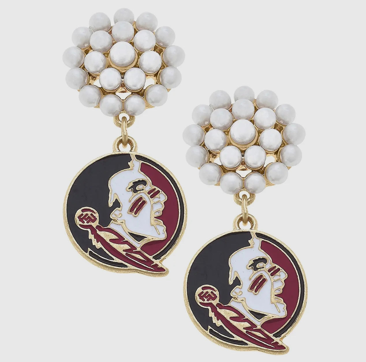 FSU Pearl Earrings