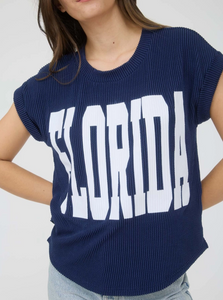 Florida Ribbed Tee