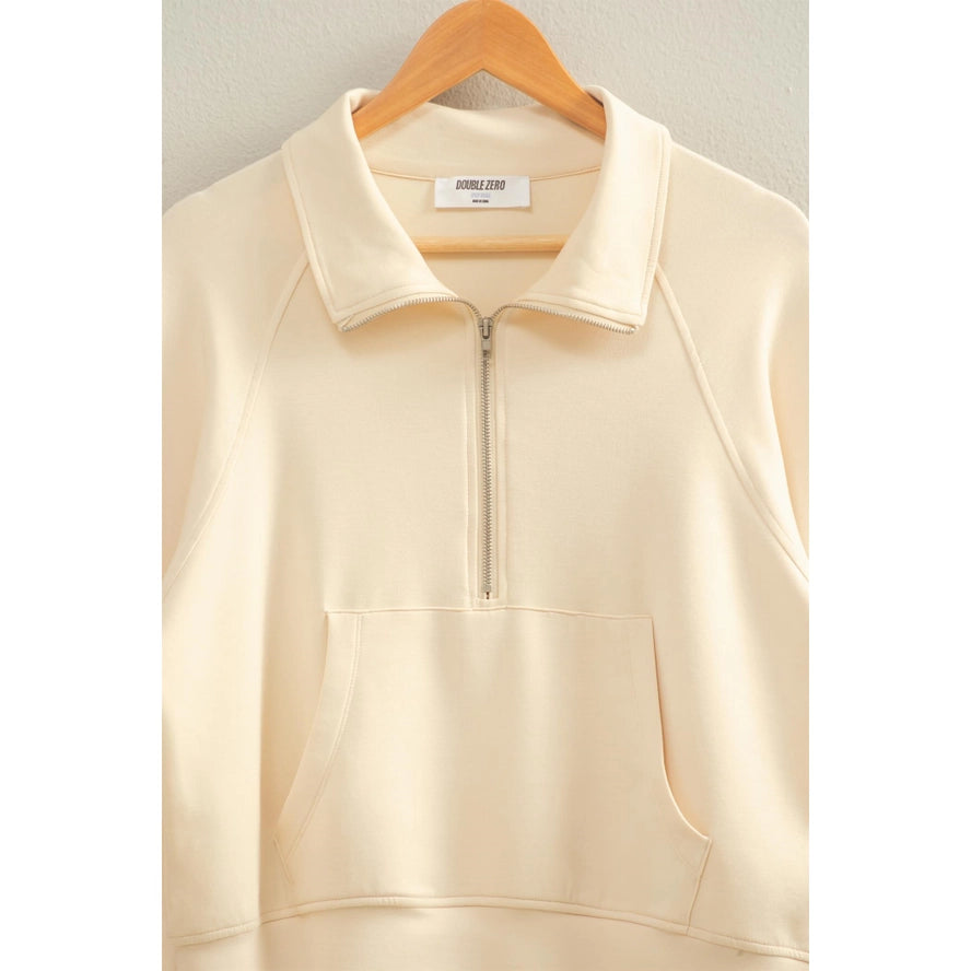 Bria Quarter Zip Sweatshirt